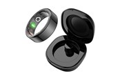 Smart Ring - Colmi R02 Smart Ring Size 8 18.1mm with Charging Case - Black - R02 Black 8 (case)