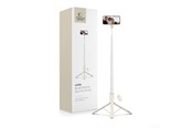 Mobil - Andet Tilbehør - Tech-Protect Selfie Stick L09S with Tripod - Beige - 5906302330874