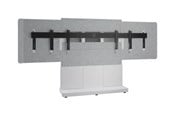 Vægbeslag, AV-Beslag & AV-Møbler - Middle Atlantic Forum stand - for 2 flat panels - Max 136 kg - recommended for 76"-85" - FM-DS-6675FS-MD8W