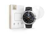 Mobil - Beskyttelsesglas - Tech-Protect Glass Fit+ 2-pack Tempered Glass for Samsung Galaxy Watch 8 Classic 46mm - Clear - 5906302331505