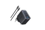 Mobil - Adaptere & Opladere - Anker Nano Charger (70W 3 Ports - Incl. Cable) - Black - B121A311
