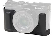 Kameratasker - SmallRig 5698 Leather Half Case for Panasonic LUMIX L10 Black - 5698
