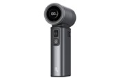 Powerbank - Jisulife Handheld Fan Ultra2 9000mAh 5-in-1 Mini Portable USB Fan - Dark Gray Powerbank - Sort - 9000 mAh - 6975061536680