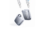 Powerbank - Jisulife Neck Fan 5 4500mAh Mini Fan with Lanyard - Black Powerbank - Sort - 4500 mAh - 6975061537502