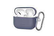 Mobil - Covers & Cases - Tech-Protect Silicone Hook Case for AirPods Pro - Blue - 5906302333134