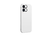 Mobil - Beskyttelsesglas - AmazingThing AR Aluminum 2 Lens Glass with Camera Lens Frame for iPhone 16 / 16 Plus - Black - IP16CAM2BKGLA