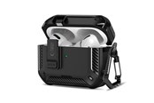 Mobil - Covers & Cases - Tech-Protect Carbonox MagSafe Case for AirPods Pro - Black - 5906302333172