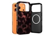 Mobil - Covers & Cases - Tech-Protect  Lamano MagSafe Case for iPhone 17 Pro Max - Black & Red - 5906302333370