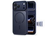 Mobil - Covers & Cases - Tech-Protect Magpeak Magsafe CC Case for iPhone 17 Pro - Navy Matte - 5906302333790