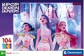 Puslespil - Clementoni K-Pop Demon Hunters 104 brikker - 21762