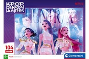 Puslespil - Clementoni K-Pop Demon Hunters Super 104 brikker - 27257