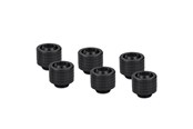 Gør-det-selv vandkøling - Thermal Grizzly DeltaMate Fitting - ST13 Black (6 - TG-DM-FIT-6017