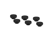 Gør-det-selv vandkøling - Thermal Grizzly DeltaMate Plug - Black (6-Pack) - TG-DM-FIT-6009