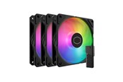 Kabinet Køler - Cooler Master SickleFlow Edge 120 ARGB 3-Pack Fan Kit - Kabinet køler - 120mm - Sort - MFX-B2DN-253P2-R2
