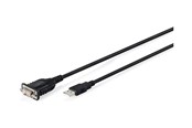 Netværkskabel - DIGITUS serial console cable - black - Sort - DA-70172