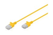 Netværkskabel - DIGITUS patch cable - yellow - Gul - DK-1618-005S-Y-10