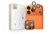 Mobil - Beskyttelsesglas - Tech-Protect  Camring Fit+ Camera Cover for iPhone 14 Pro / Max / 15 Pro / Max / 16 Pro / Max / 17 Pro / Max - Orange - 5906302334056