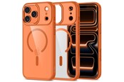 Mobil - Covers & Cases - Tech-Protect MagMat MagSafe Case for iPhone 17 Pro Max - Clear Orange - 5906302334261
