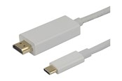 Skærmkabel - Deltaco adapter cable - 1 m - USBC-HDMI-1010A