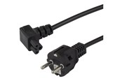 Strømkabel (intern) - Deltaco - power cable - power CEE 7/7 to IEC 60320 C5 - 5 m - DEL-121-5