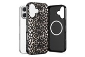 Mobil - Covers & Cases - Tech-Protect Lamano MagSafe Case for iPhone 17 - Black and Brown - 5906302335329