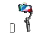 Stativ - AOCHUAN XE Gimbal with RGB Lighting (Black) - 1010100317
