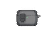 Mobil - Andet Tilbehør - AmazingThing Titan Pro Mag Case Clear for AirPods Pro 3 - Black - APRO3TPBK