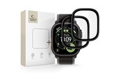 Mobil - Beskyttelsesglas - Tech-Protect 2-pack Tempered Glass for Apple Watch Ultra 49mm - Black - 5906302335640