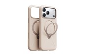 Mobil - Covers & Cases - Torras Ostand Q3 Silicone - dessert gold - iPhone 17 Pro - X00FX2978