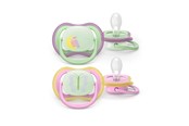 Baby Udstyr - Philips Avent Pacifier ultra air nighttime - SCF376/29