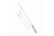 Baby Udstyr - Akuku Straw and pipe brush set / GREY - A0344
