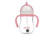 Baby Udstyr - Akuku Non-spill cup with weighted straw PINK - A0676