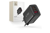 Mobil - Adaptere & Opladere - Tech-Protect NCA65W-GAN 3-Ports 65W AC Charger - Black - 5906302336081