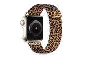 Smartwatch - Tilbehør - Tech-Protect  Lamano Strap for Apple Watch 40 / 41 / 42 mm - Brown and Black - 5906302339433