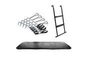 Trampolin - Salta Overtræk, stige og forankring t/396 x 244 cm trampolin - 807-537