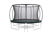 Trampolin - Salta Trampolin Cosmos Ø366 cm, sort inkl. stige og sikkerhedsnet - 805-848