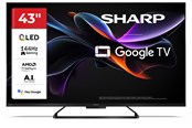 Fladskærms TV - Sharp 43" Fladskærms TV LED 4K 43HR7265E 43" LED-backlit LCD TV - QLED - 4K - 43HR7265E