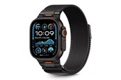Smartwatch - Tilbehør - Tech-Protect  Milano Vanguard Bracelet for Apple Watch (44 / 45 / 46 / 49 mm) - Black - 5906302339846