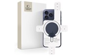 Mobil - Andet Tilbehør - Tech-Protect MagSafe MMP-200 Magnetic Ring for Phone - White - 5906302352500