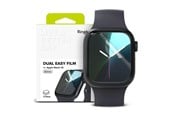 Mobil - Beskyttelsesglas - Ringke Dual Easy 3-pack Protective Film for Apple Watch 10 42 mm - 8800274964013
