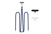 Mobil - Andet Tilbehør - Tech-Protect C7S Rope Crossbody Leash - Navy Blue - 5906302371969