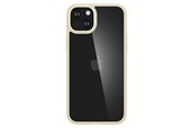 Mobil - Covers & Cases - Spigen Crystal Hybrid iPhone 15 Plus Case - Transparent Beige - Spigen Crystal Hybrid, sand beige - iPhone 15 Plus