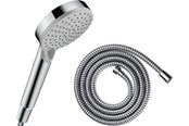Brus og monteringstilbehør - Hansgrohe vernis Blend håndbrusersæt Ø100mm krom - 26953000