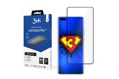 Mobil - Beskyttelsesglas - 3mk Reinforced Tempered Glass  HardGlass Max Black for Huawei P40 Pro + 5G - 5903108277174