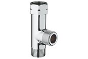 Reservedele & tilbehør til armaturer - Grohe fordelerstykke 3/8" forkromet - 09751000