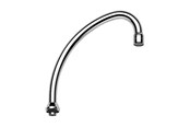 Reservedele & tilbehør til armaturer - Grohe Svingtud J tud 185 mm krom - 13041000