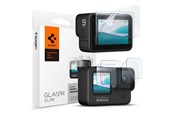 Actionkamera tilbehør - Spigen Glass.tR Slim Tempered Glass + Film 2-Set for GoPro Hero 9 / 10 / 11 / 12 - Transparent - 24413-0