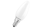 Lyskilder - Osram LED pære kerte mat 470lm 3,4W/827 (40W) dæmpbar E14 - 4099854439063