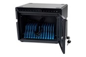 Vægbeslag, AV-Beslag & AV-Møbler - Deltaco cabinet unit - for 10 tablets / mobile phones - black - Max - recommended for - DPS-0301