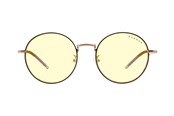 Computer briller - Gunnar Ellipse - for computer - frame: black / gold - lens: amber - ELL-10901
